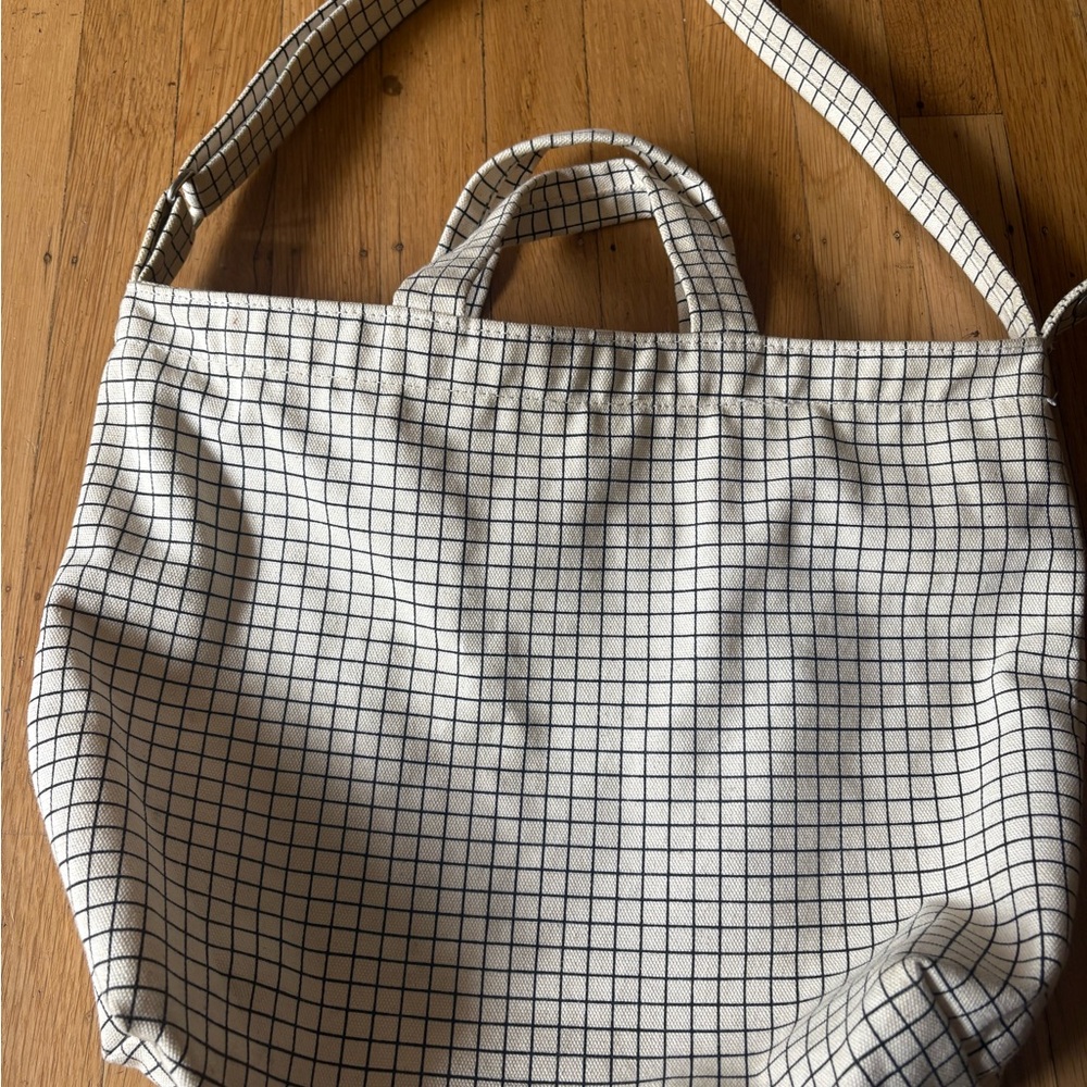 Grid Horizontal Duck Bag